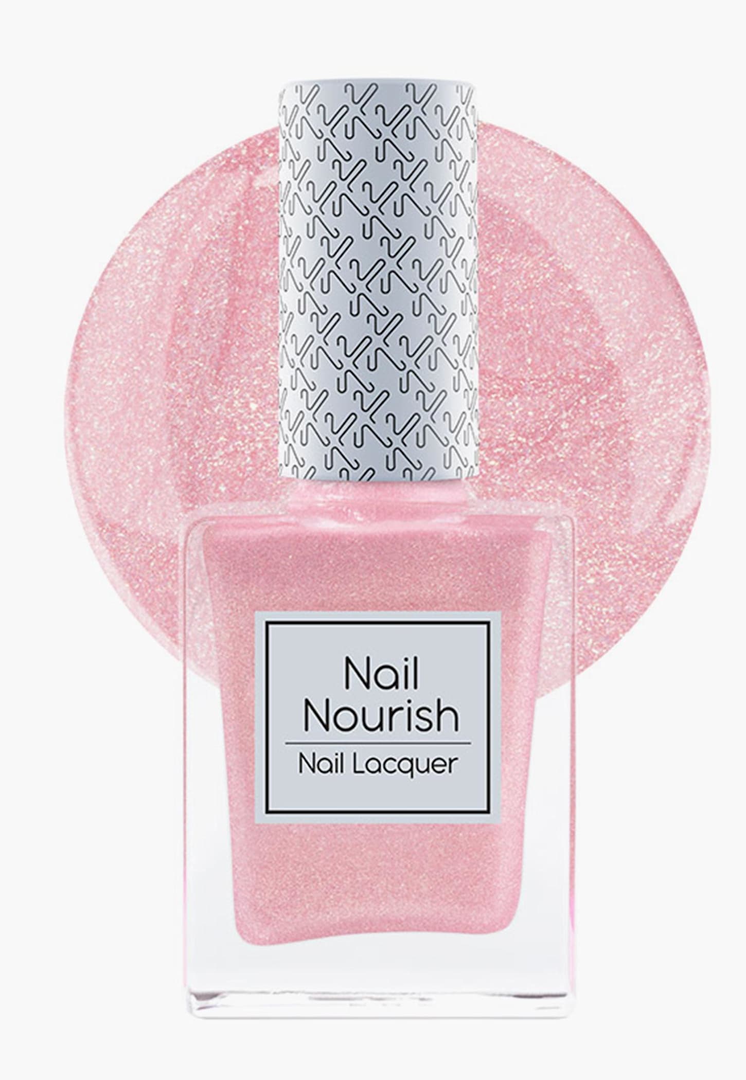 KAY BEAUTY Nail Nourish Glitter Pastel Nail Enamel Polish - Starry Fuchsia-picture-25