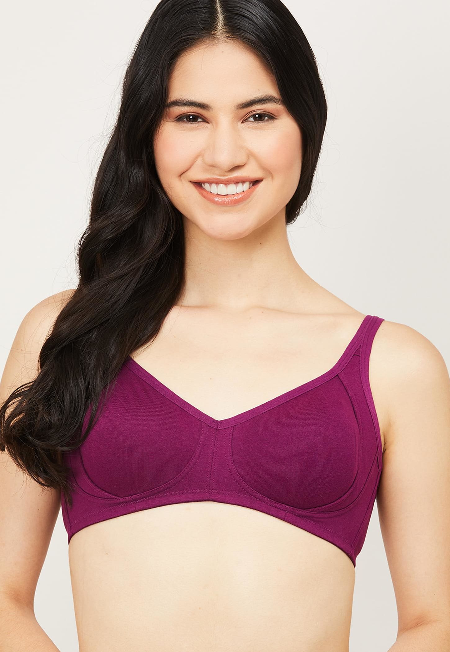 AMANTE Women Solid Non-Padded Non-Wired T-shirt Bra-picture-29