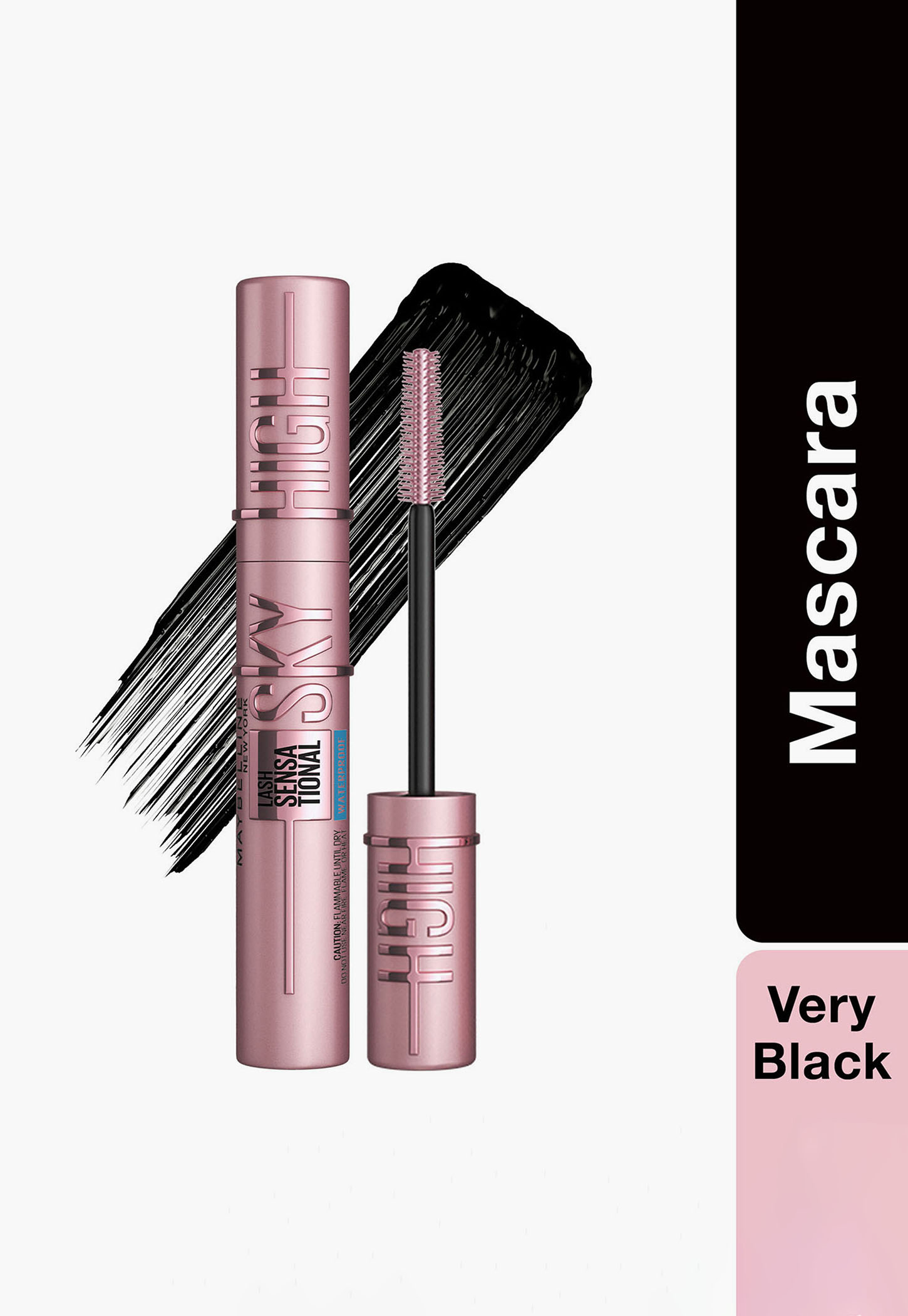 MAYBELLINE NEW YORK Lash Sensational Sky High Waterproof Mascara - Very Black - 6ml-image-6