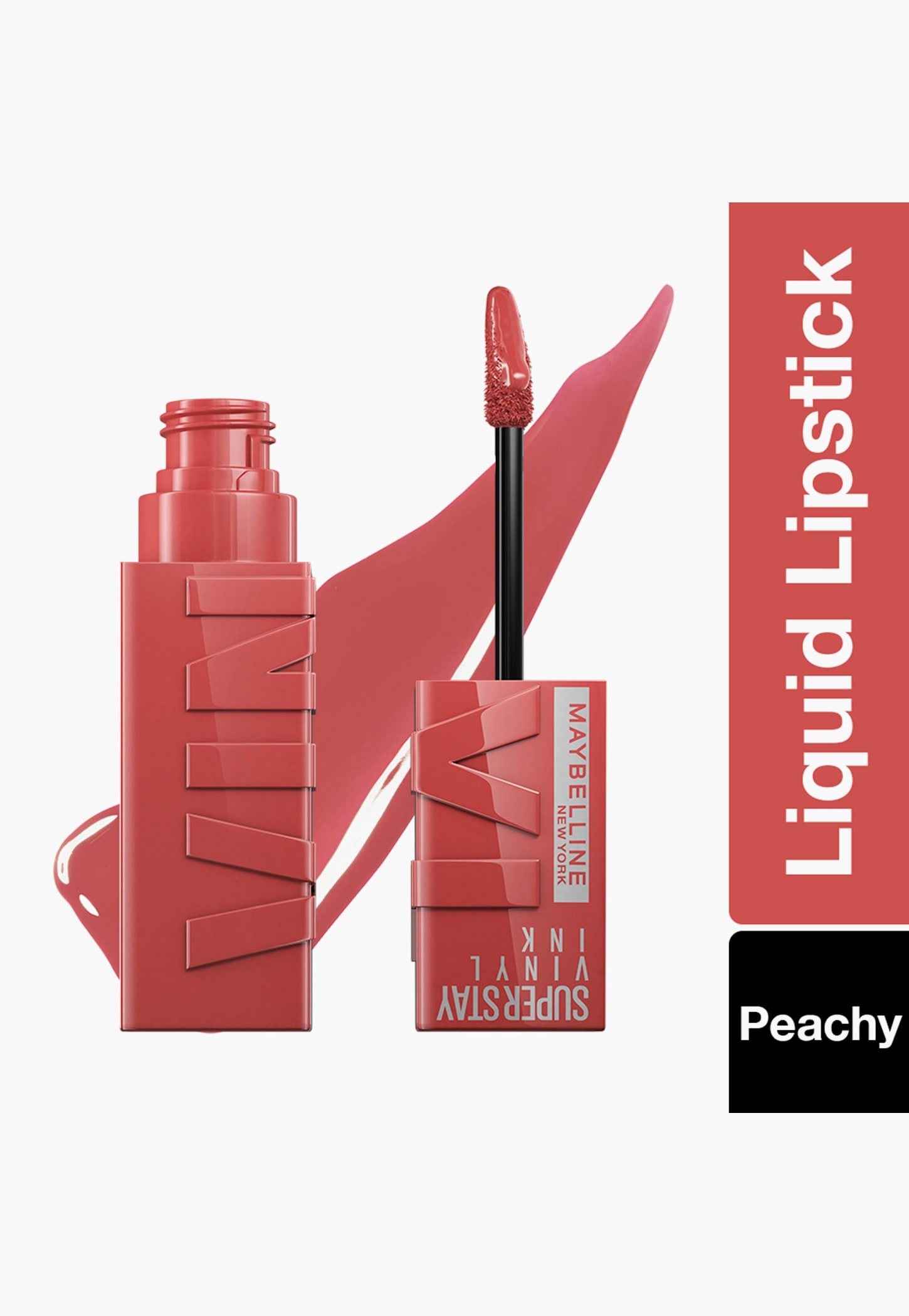 MAYBELLINE Superstay Vinyl Ink Liquid Lipstick - Peachy - 4.2ml-picture-19