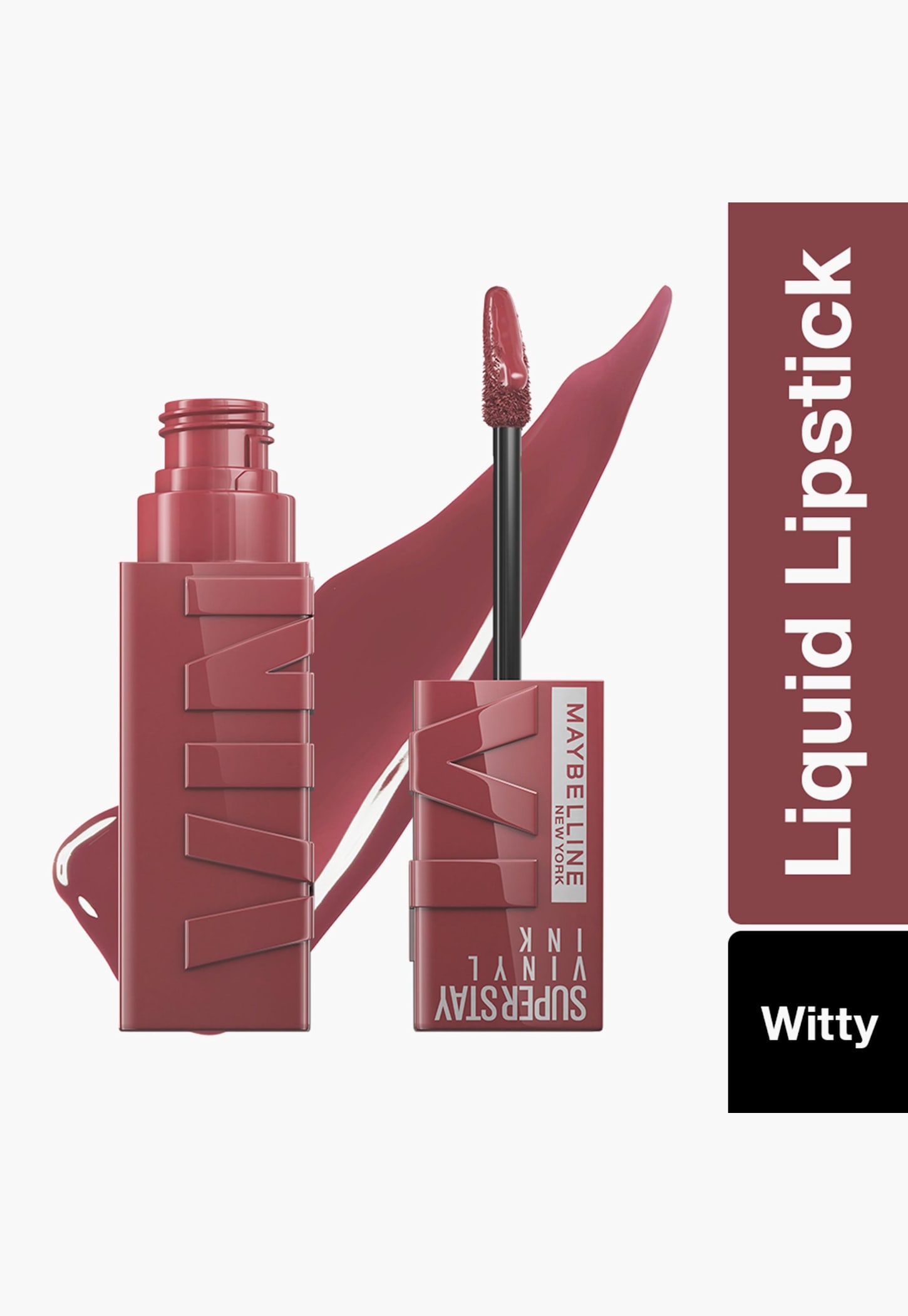 MAYBELLINE Superstay Vinyl Ink Liquid Lipstick - Witty - 4.2ml-picture-18