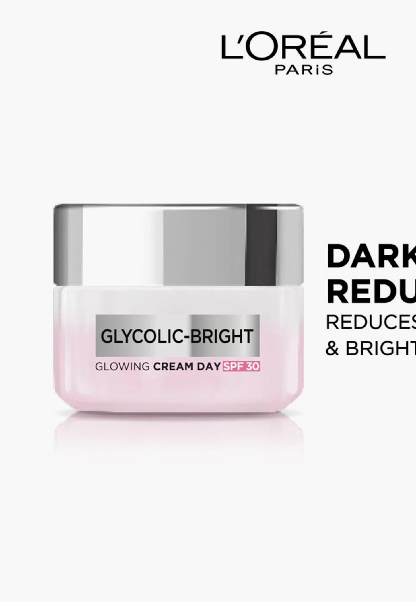 LOREAL PARIS Glycolic Bright Day Cream with SPF 17- 50ml-image-1
