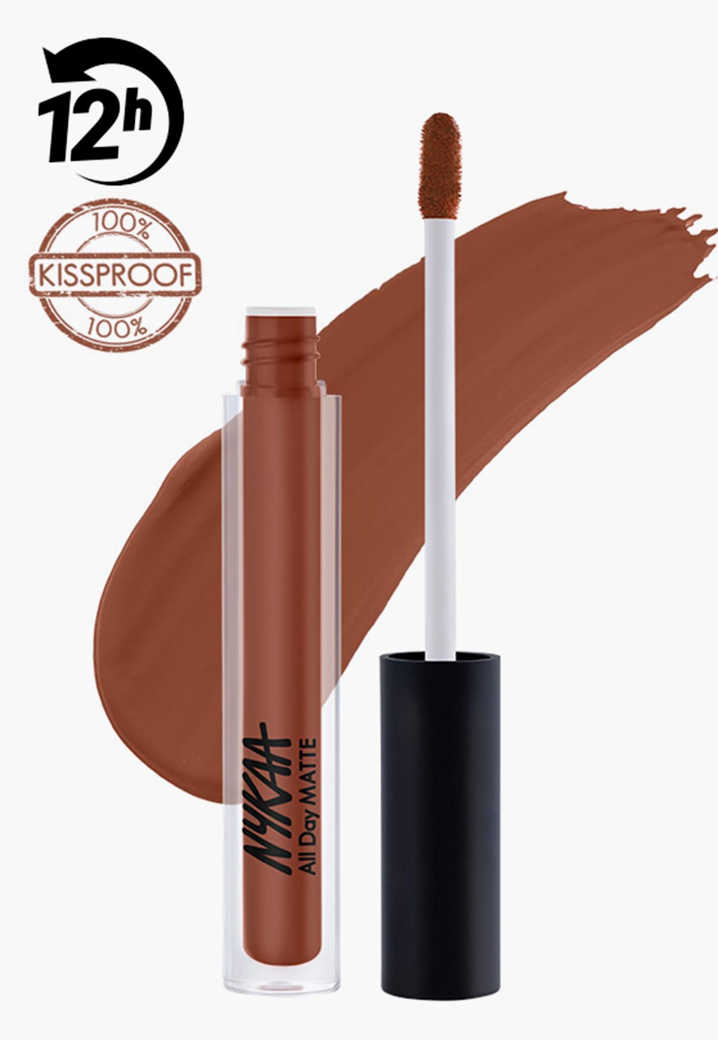 NYKAA All Day Matte Liquid Lipstick - Insta Influencer - 2.1ml-image-47