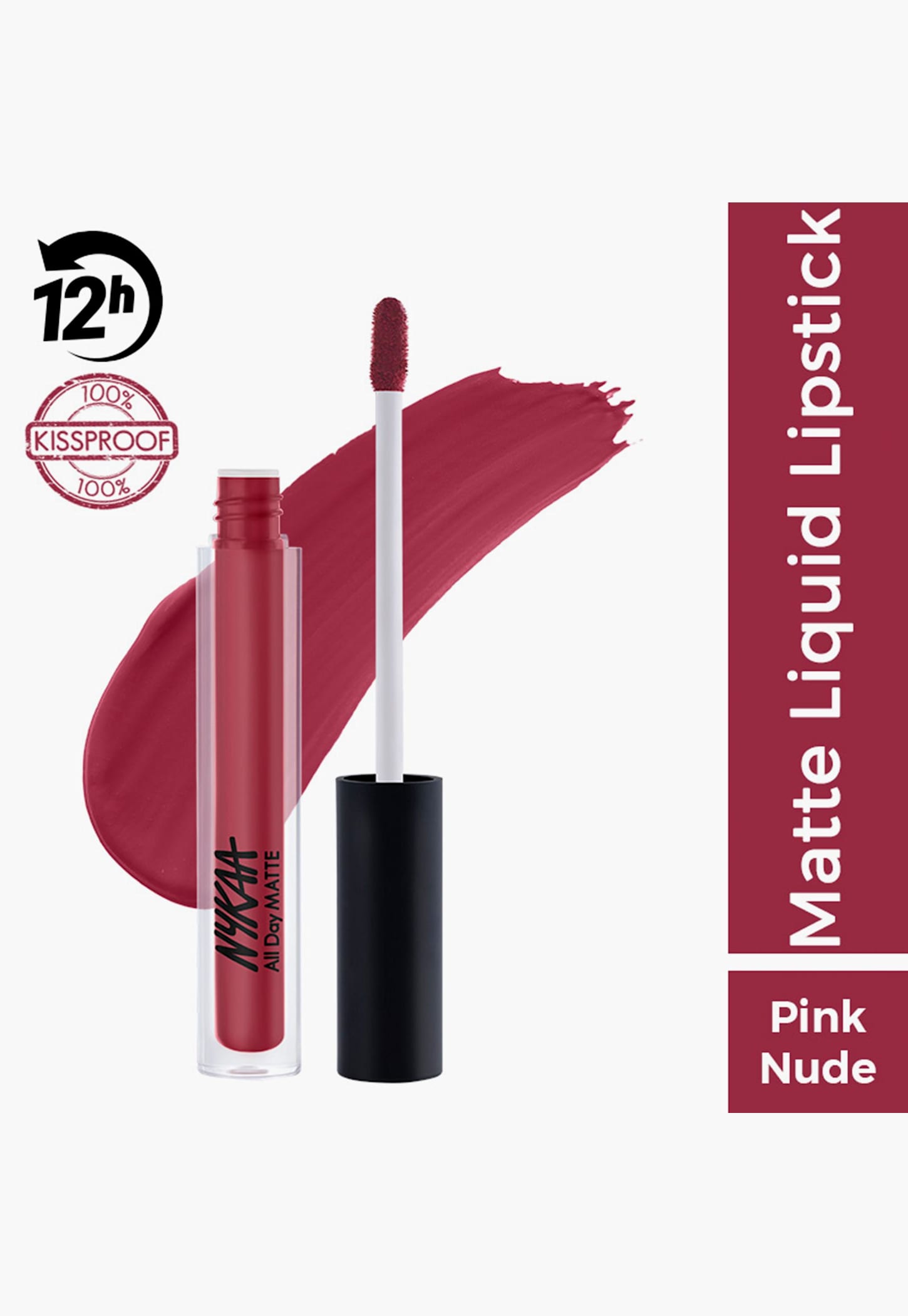 NYKAA All Day Matte Liquid Lipstick - Home Girl -2.1ml-picture-41