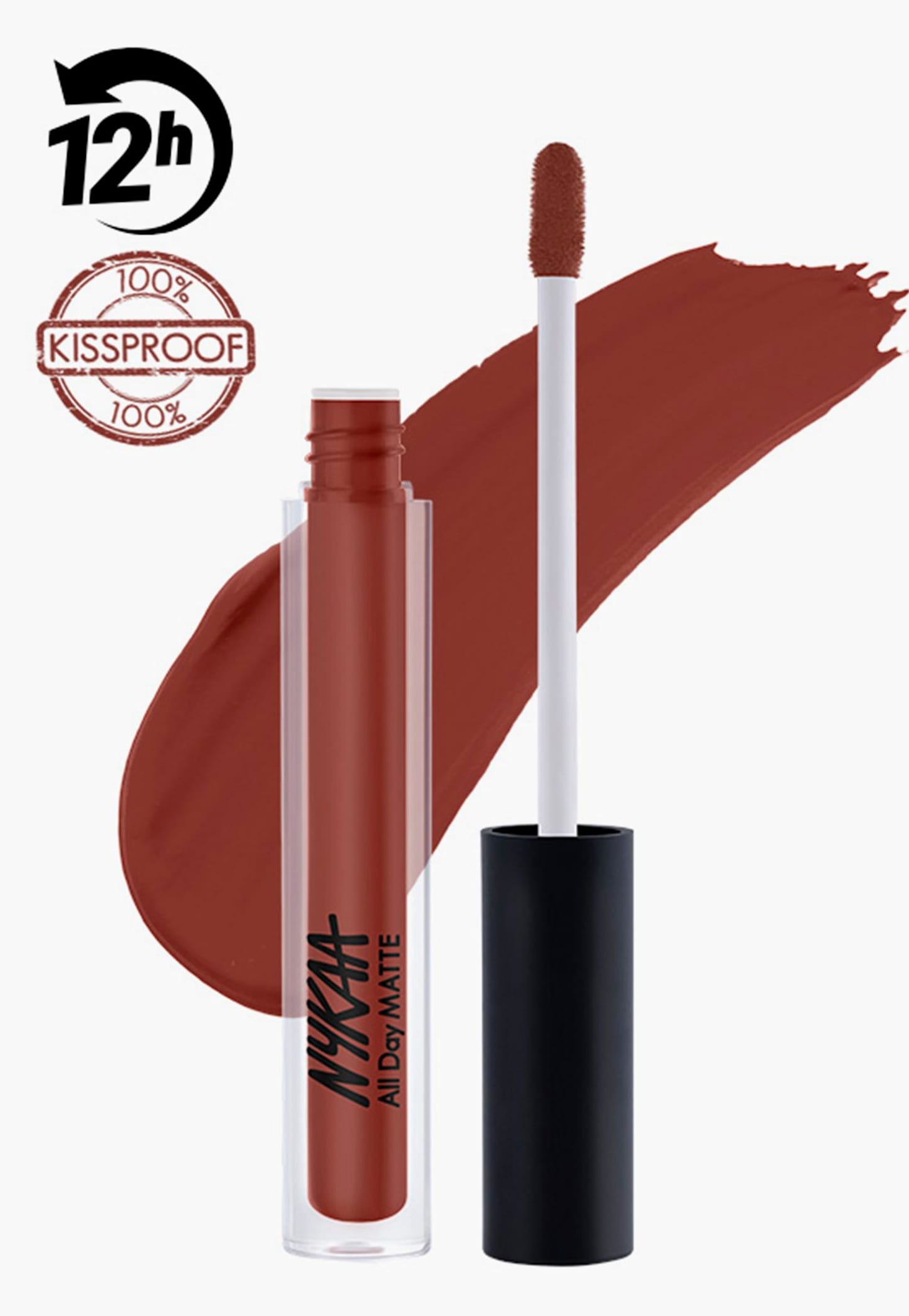 NYKAA All Day Matte Liquid Lipstick - Fashion Muse - 2.1ml-picture-39