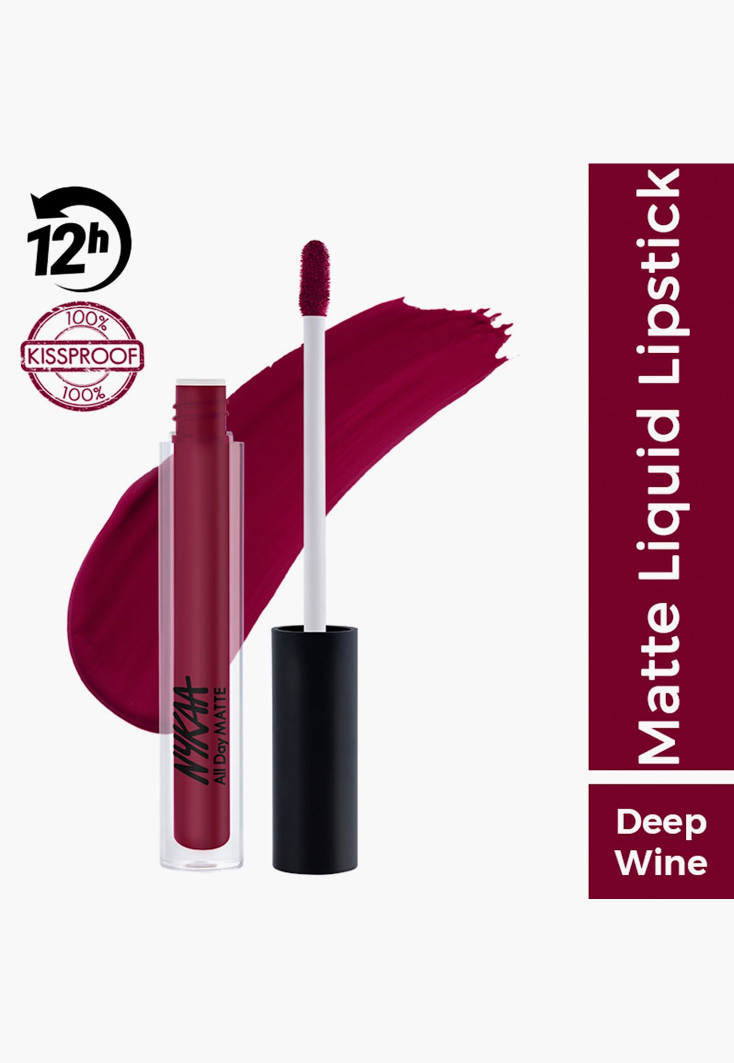 NYKAA All Day Matte Liquid Lipstick - Bride Crew-picture-41