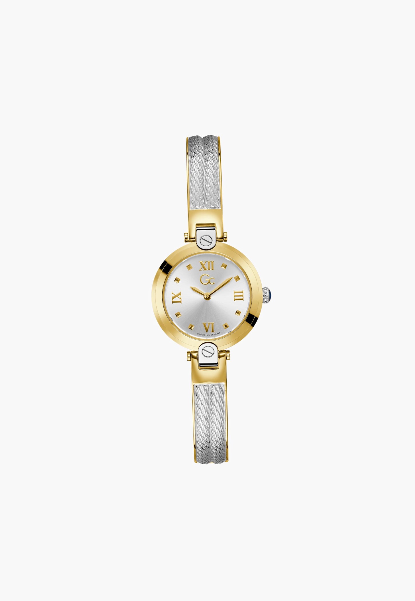 GC Fusion Women Two-Tone Analog Watch with Bangle Strap - Z09002L1MF-image-11