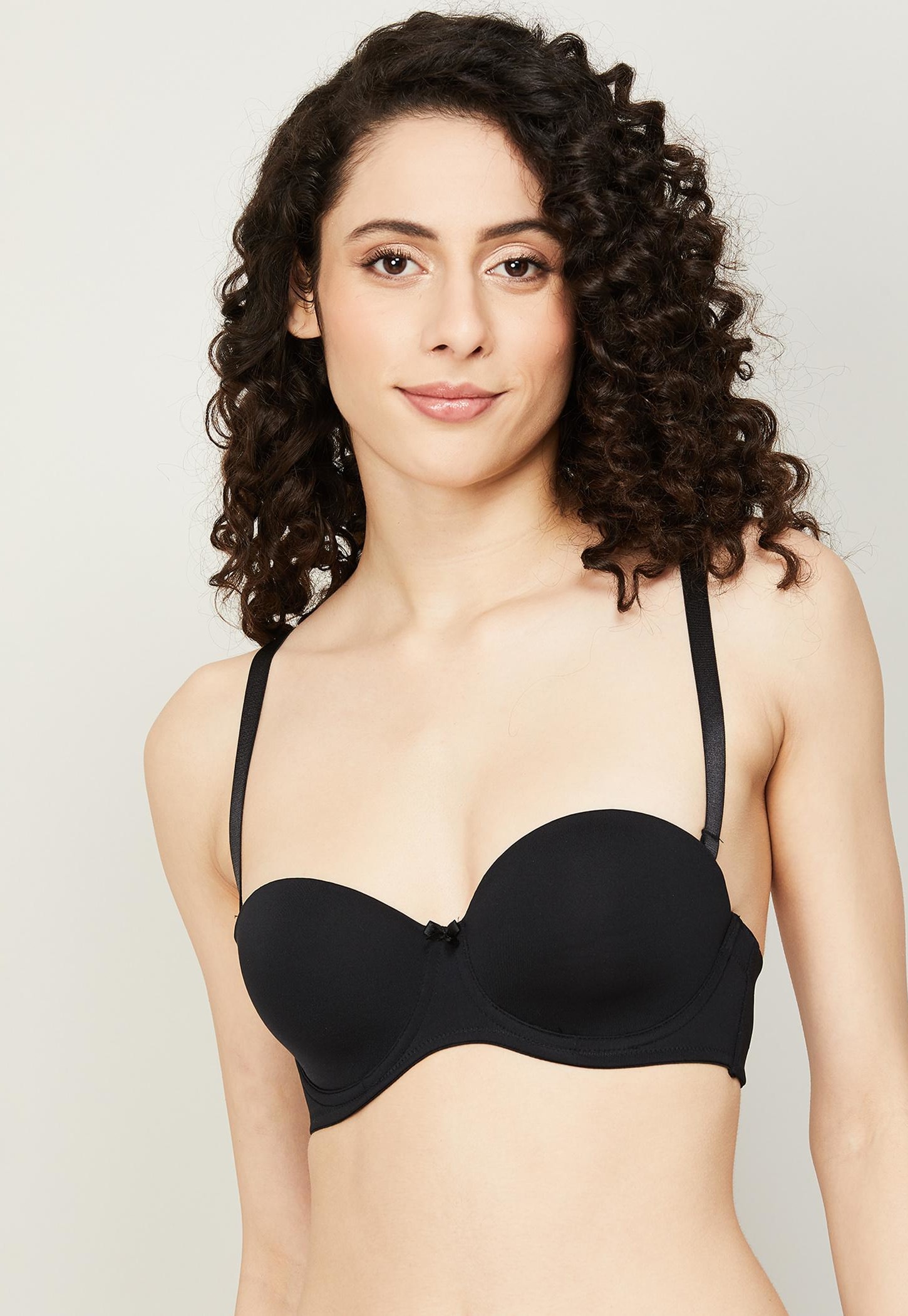 JOCKEY Padded Non-Wired Solid Balconette Bra-picture-12