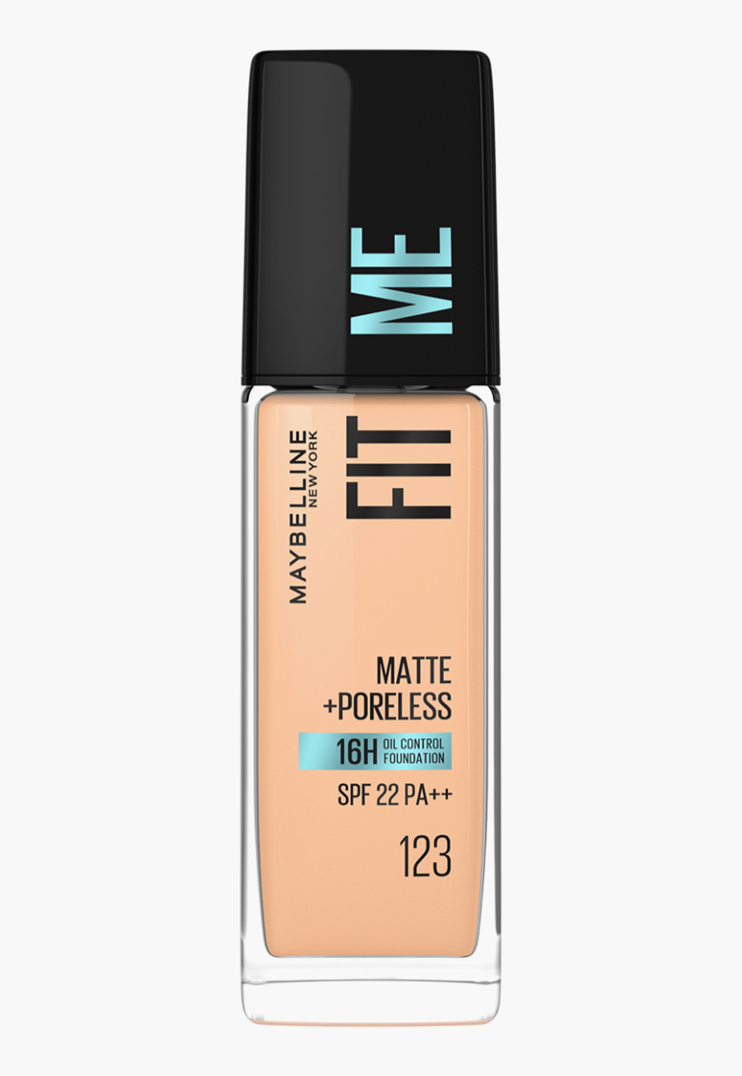 MAYBELLINE Fit Me Matte+Poreless SPF 22 Foundation - 123 - 30ml-image-48