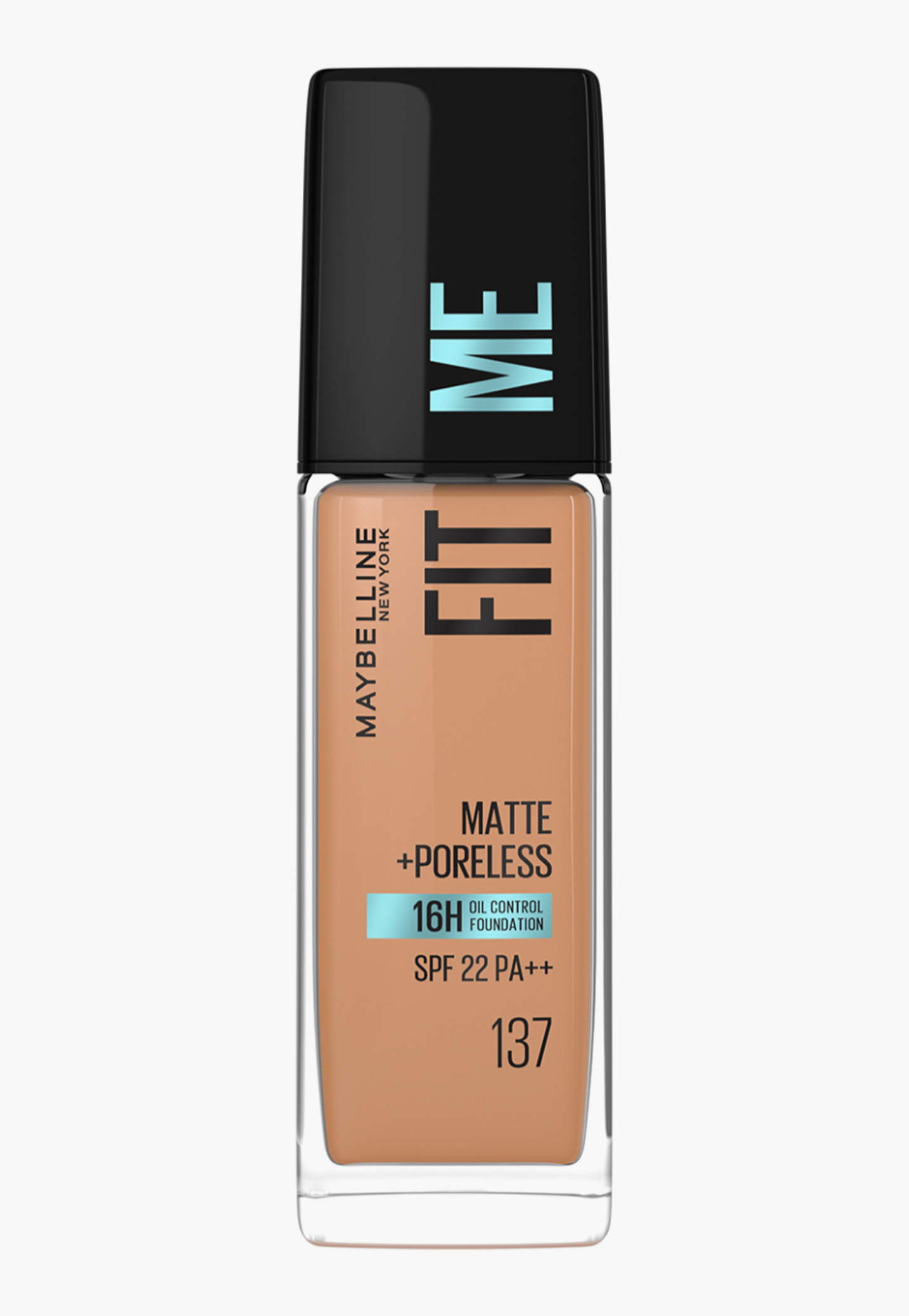 MAYBELLINE Fit Me Matte+Poreless SPF 22 Foundation - 137 - 30ml-picture-24