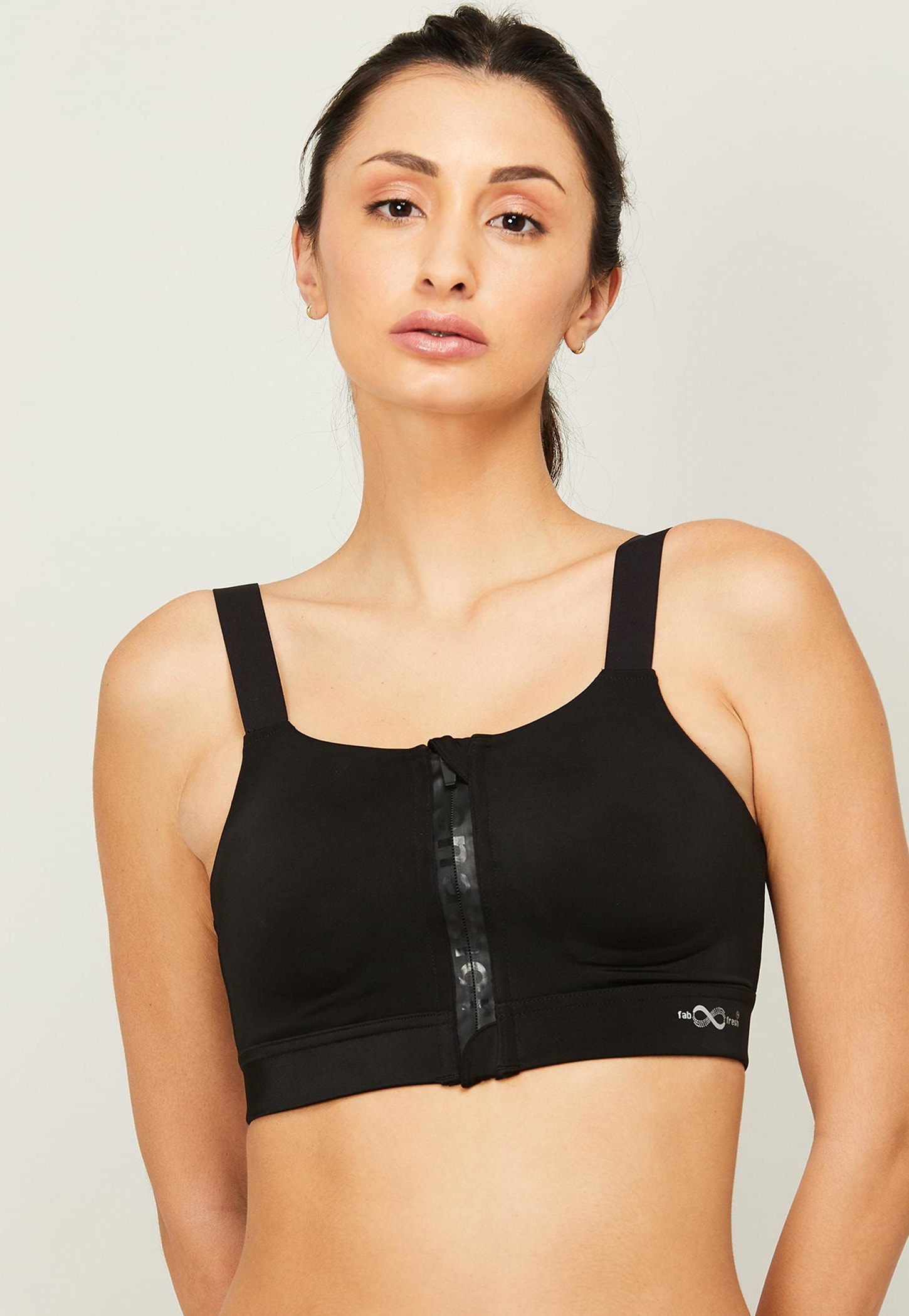 ENAMOR Women Solid Padded Non-Wired Sports Bra-picture-12