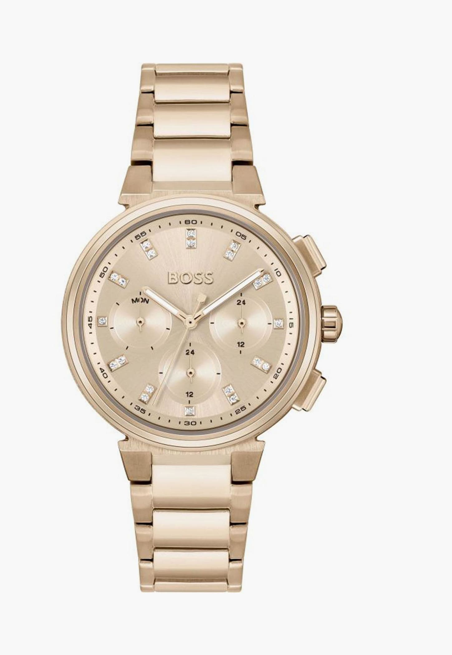 BOSS One Women Embellished Multifunction Watch with Bracelet Strap - 1502678-image-37