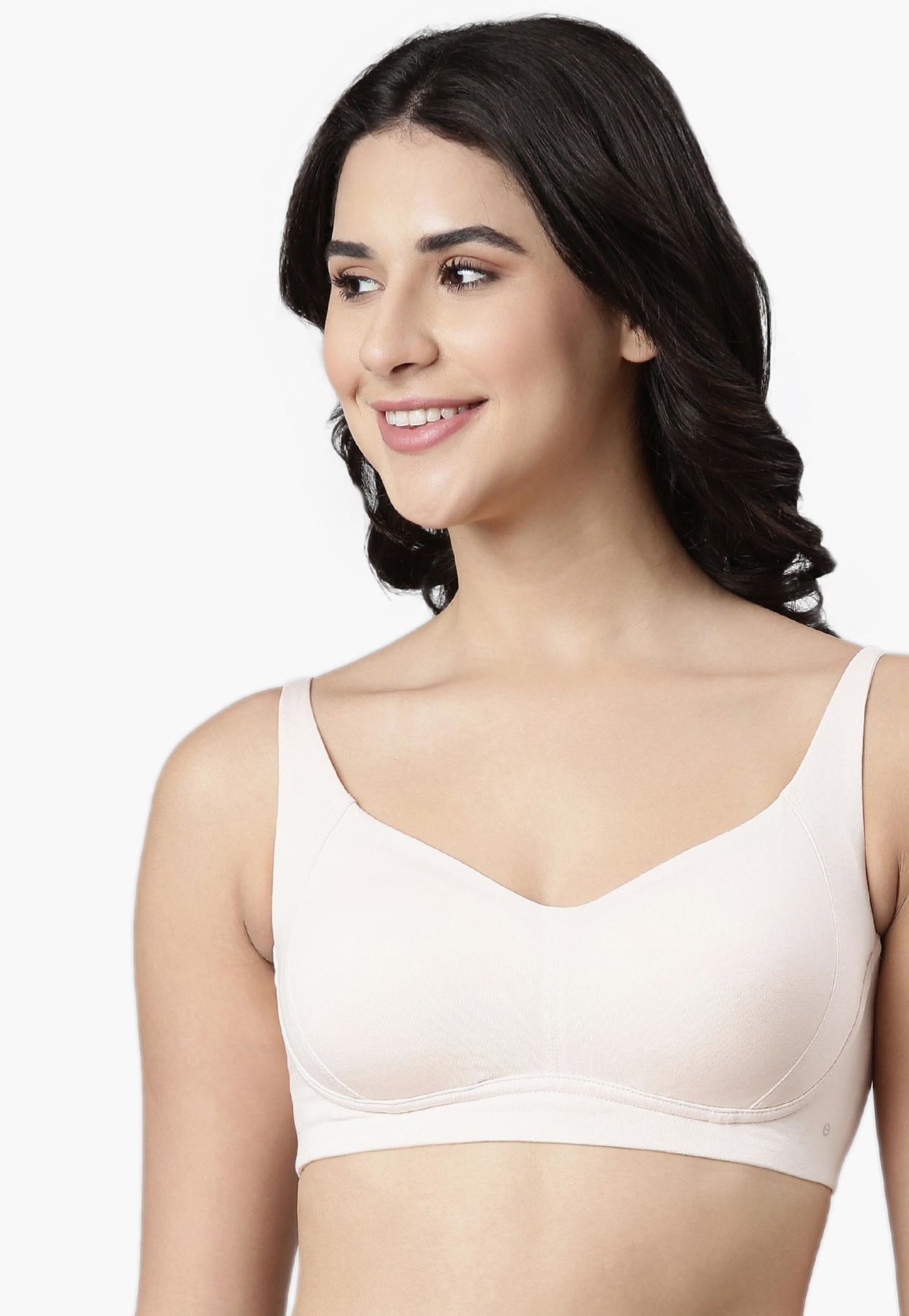 ENAMOR Solid Padded Non-Wired Minimizer Bra-picture-52