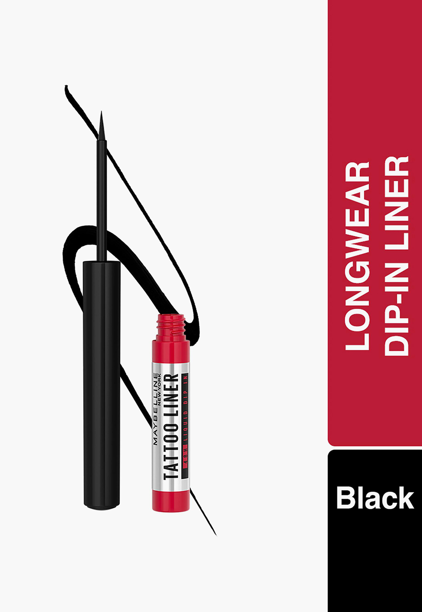 MAYBELLINE NEW YORK 48H Dip In Tattoo Liner - Black - 2.1gm-image-17