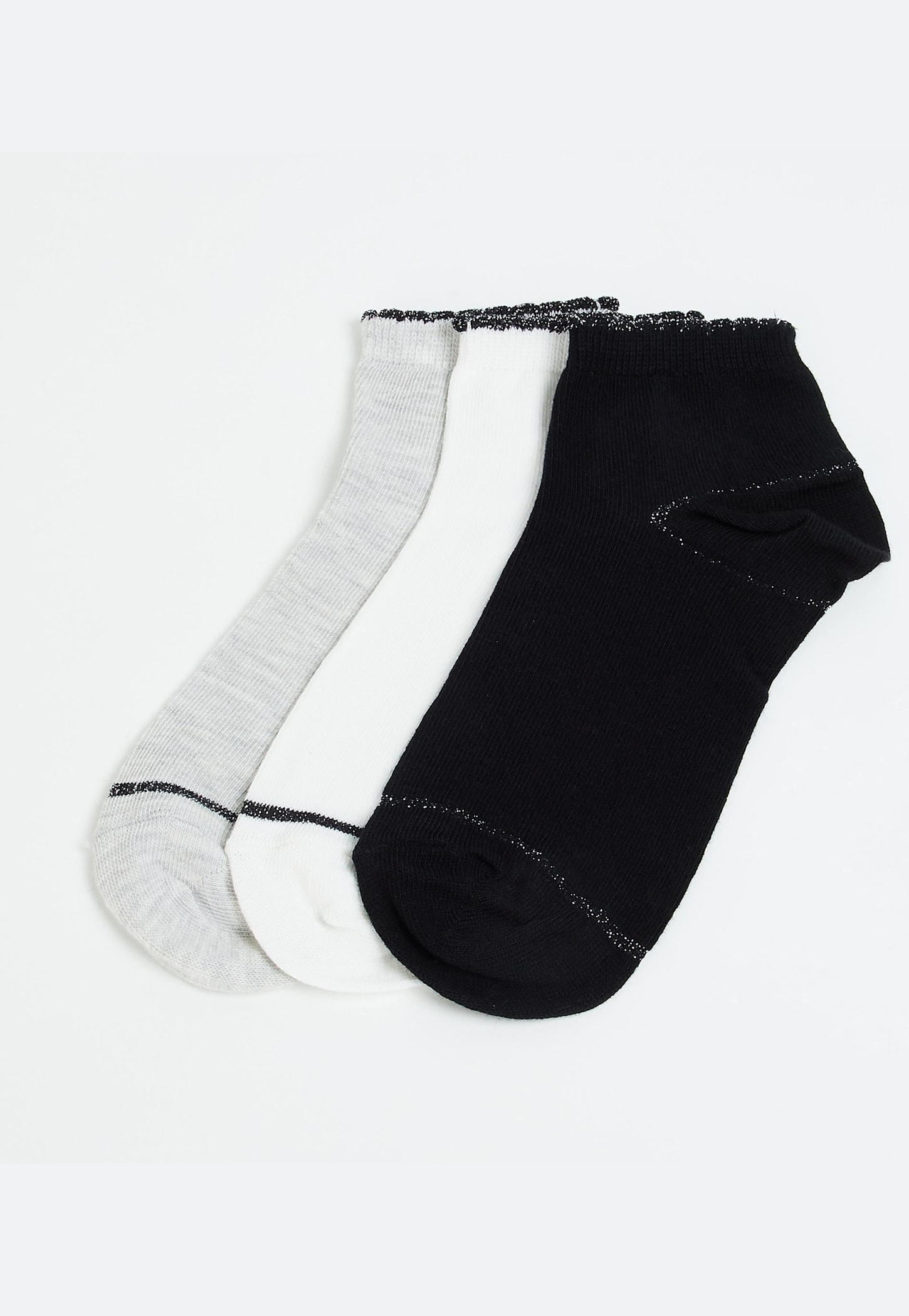 GINGER Women Knit Ankle Length Socks - Pack of 3-picture-49