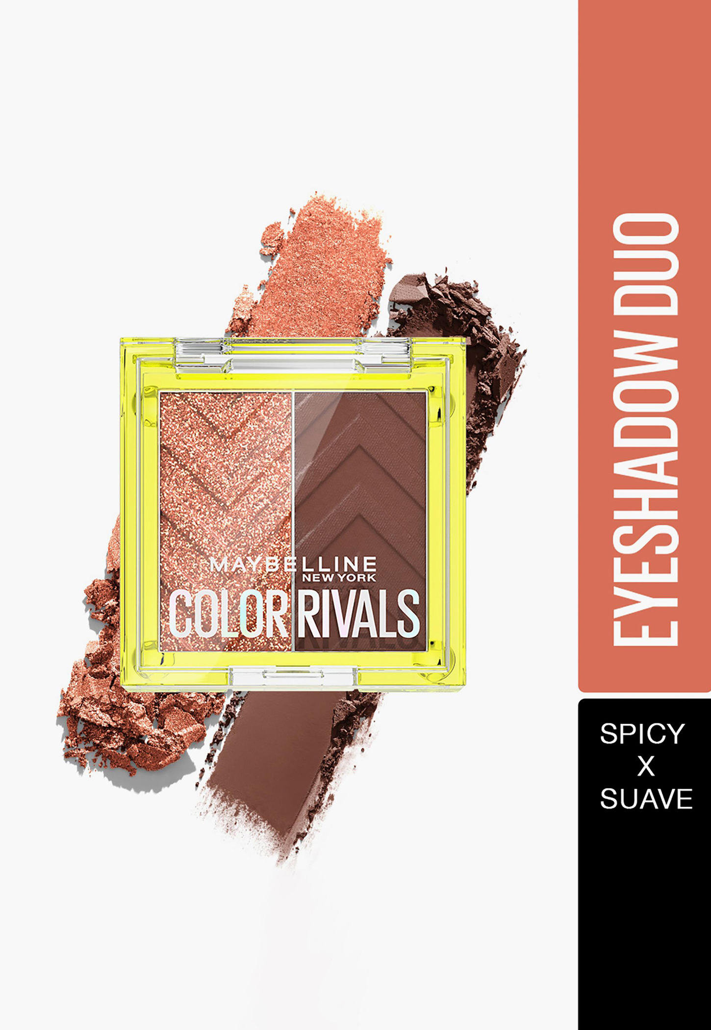 MAYBELLINE NEW YORK Color Rivals Longwear Duo Eyeshadow Palette - Spicy X Suave - 3gm-picture-41