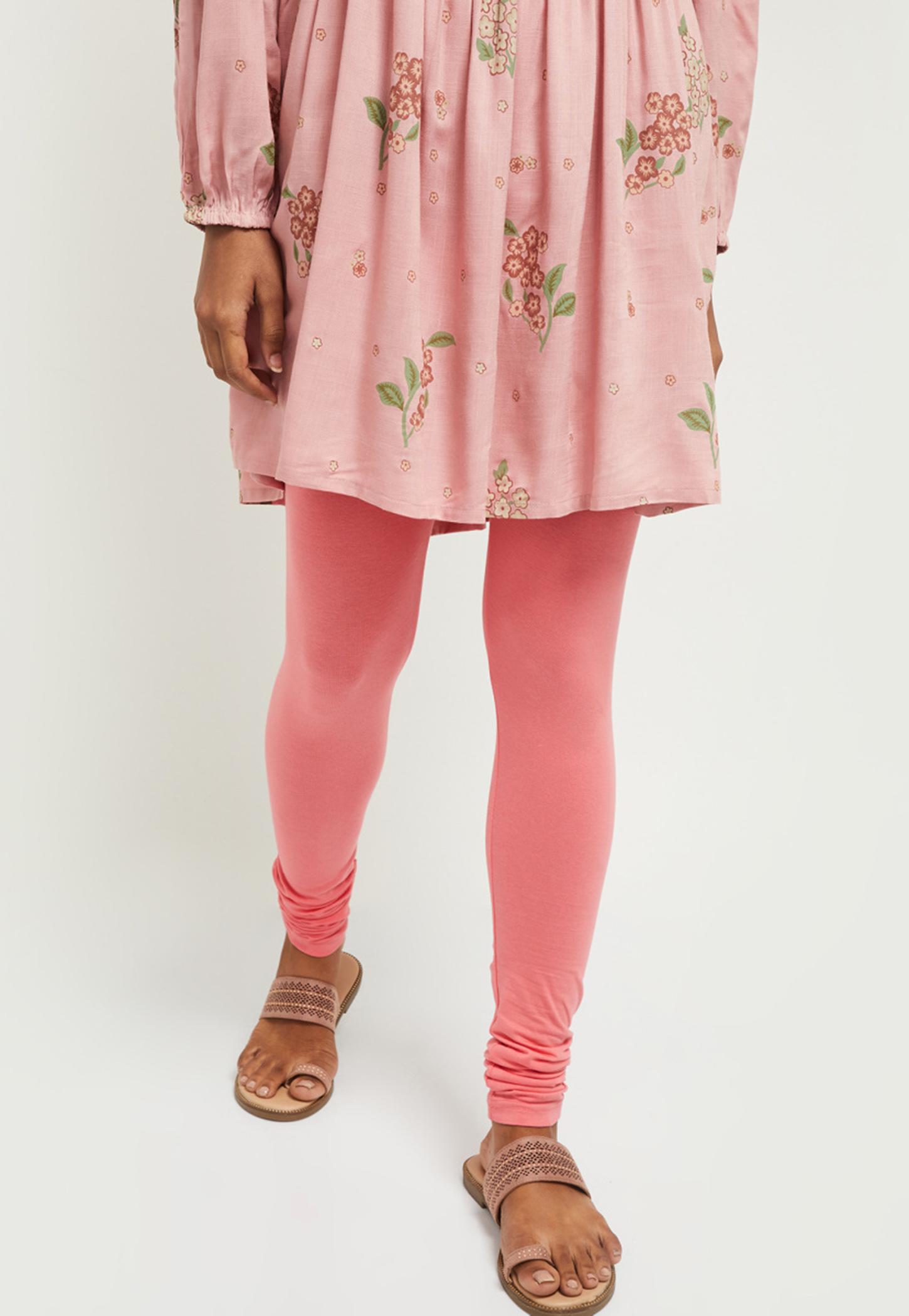 Women Solid Elasticated Churidar-image-18