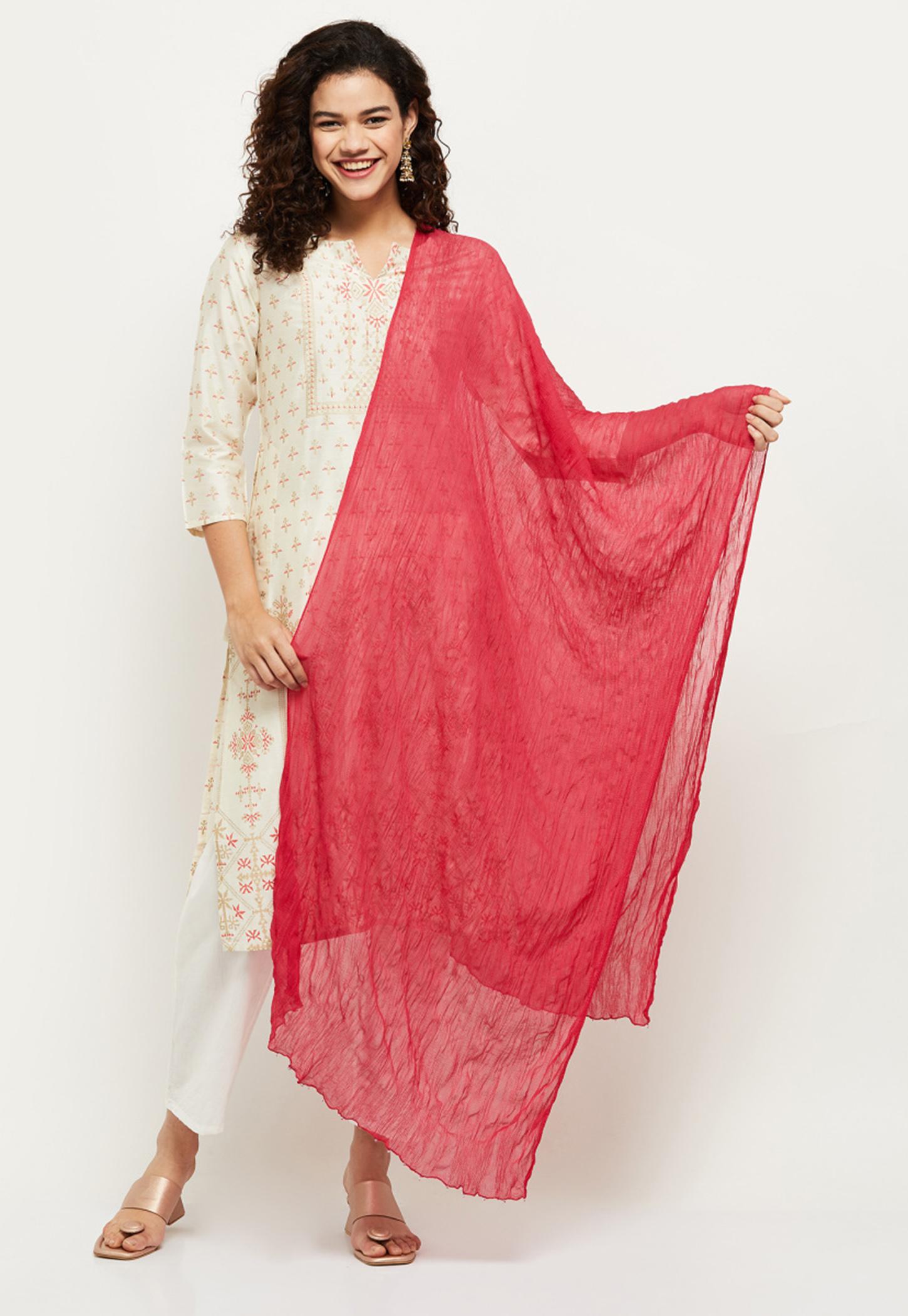 Women Solid Dupatta-image-26