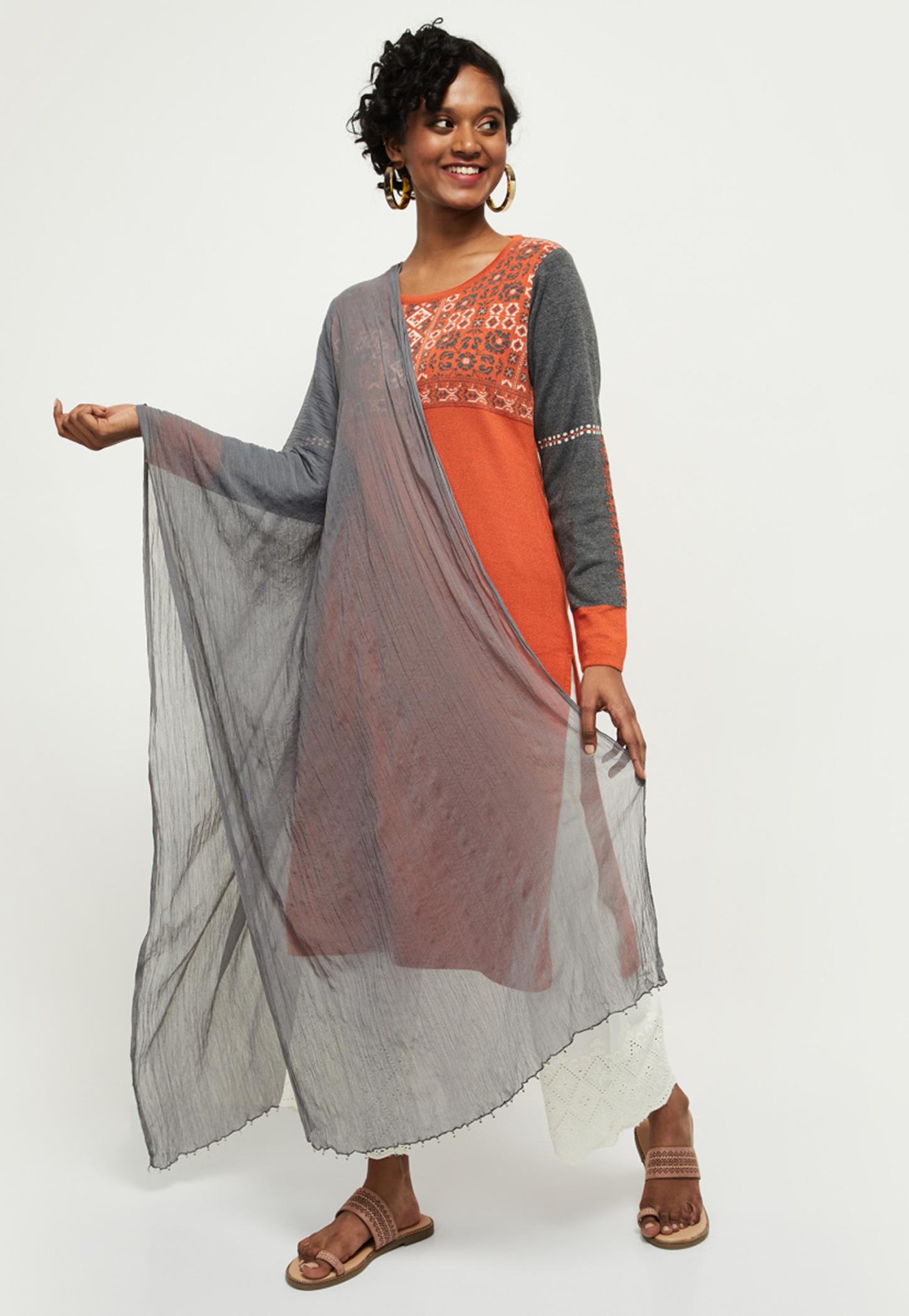 Women Solid Dupatta-image-27