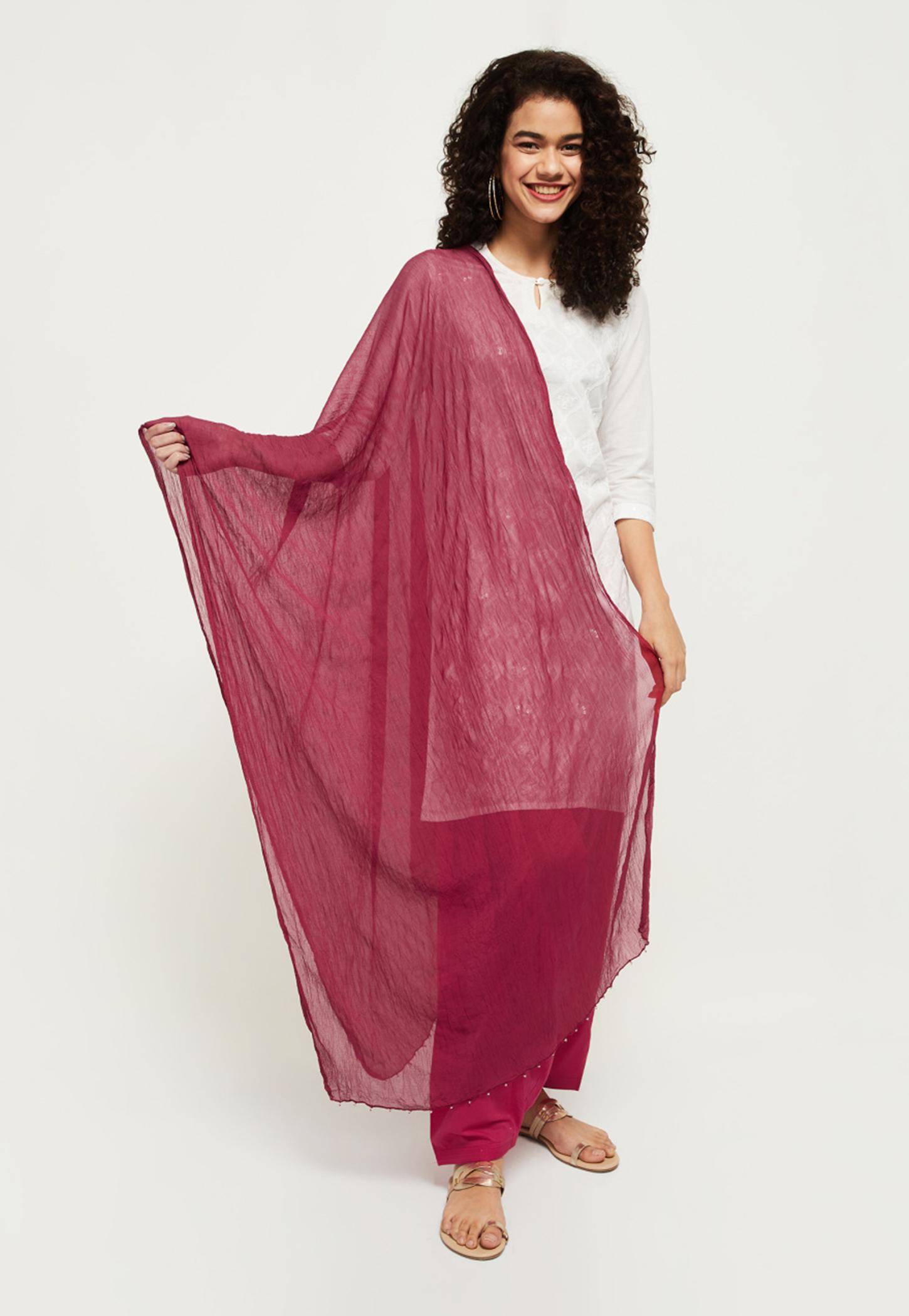 Women Solid Dupatta-image-28
