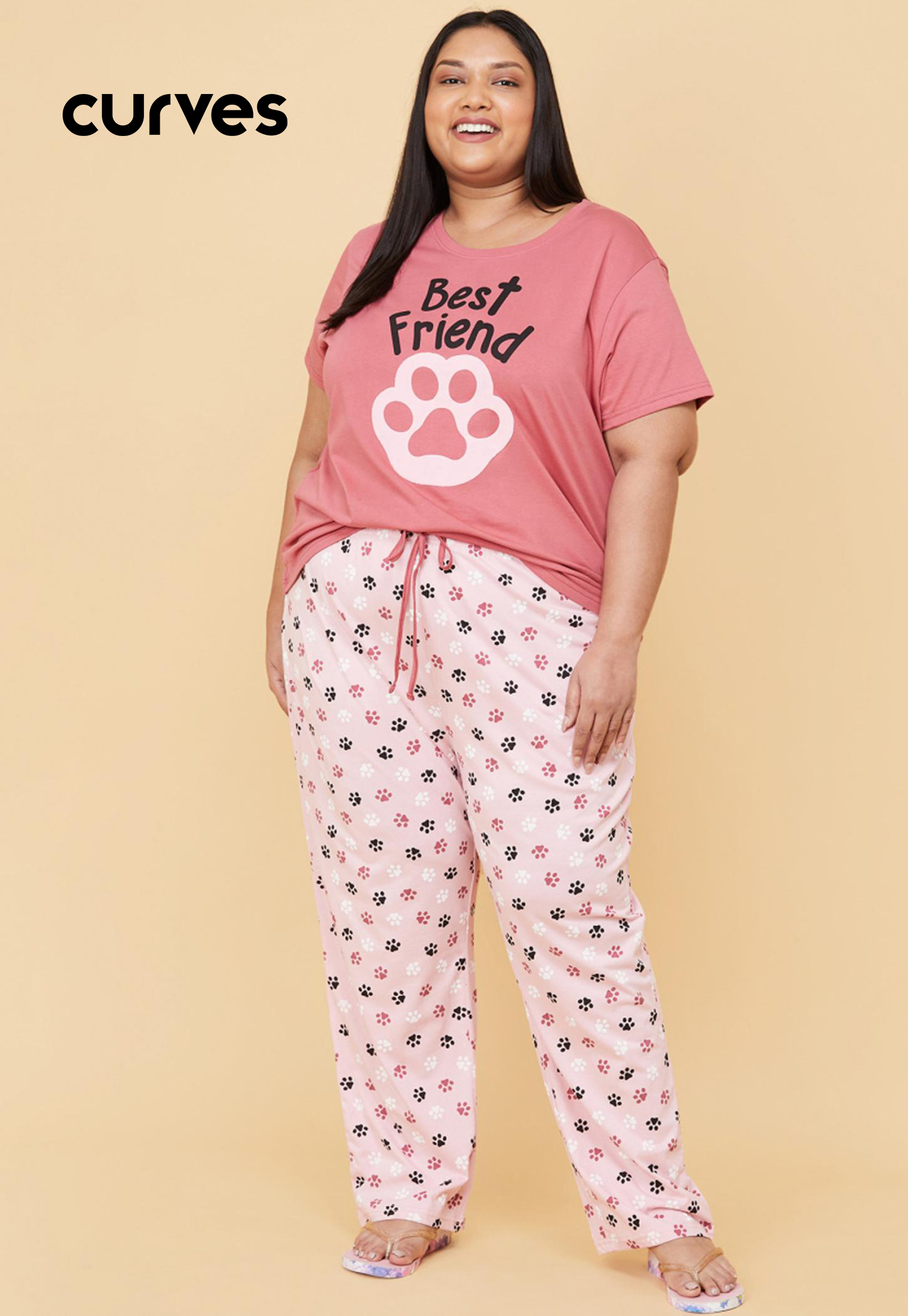 Women Printed T-shirt and Pyjamas-picture-24