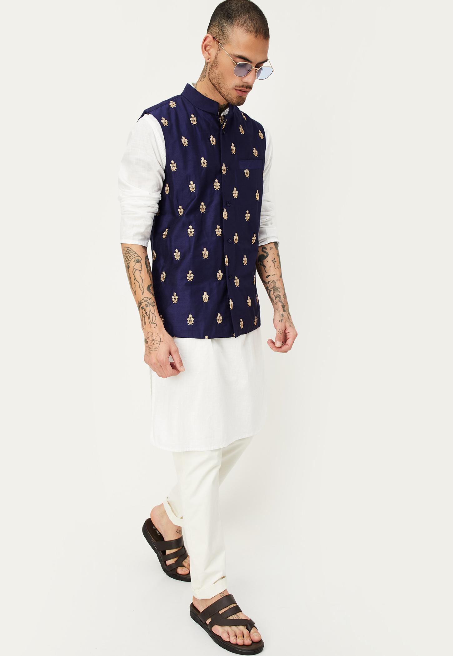 Buy Ethnic Jackets for Men Online at Best Price in India Max Fashion