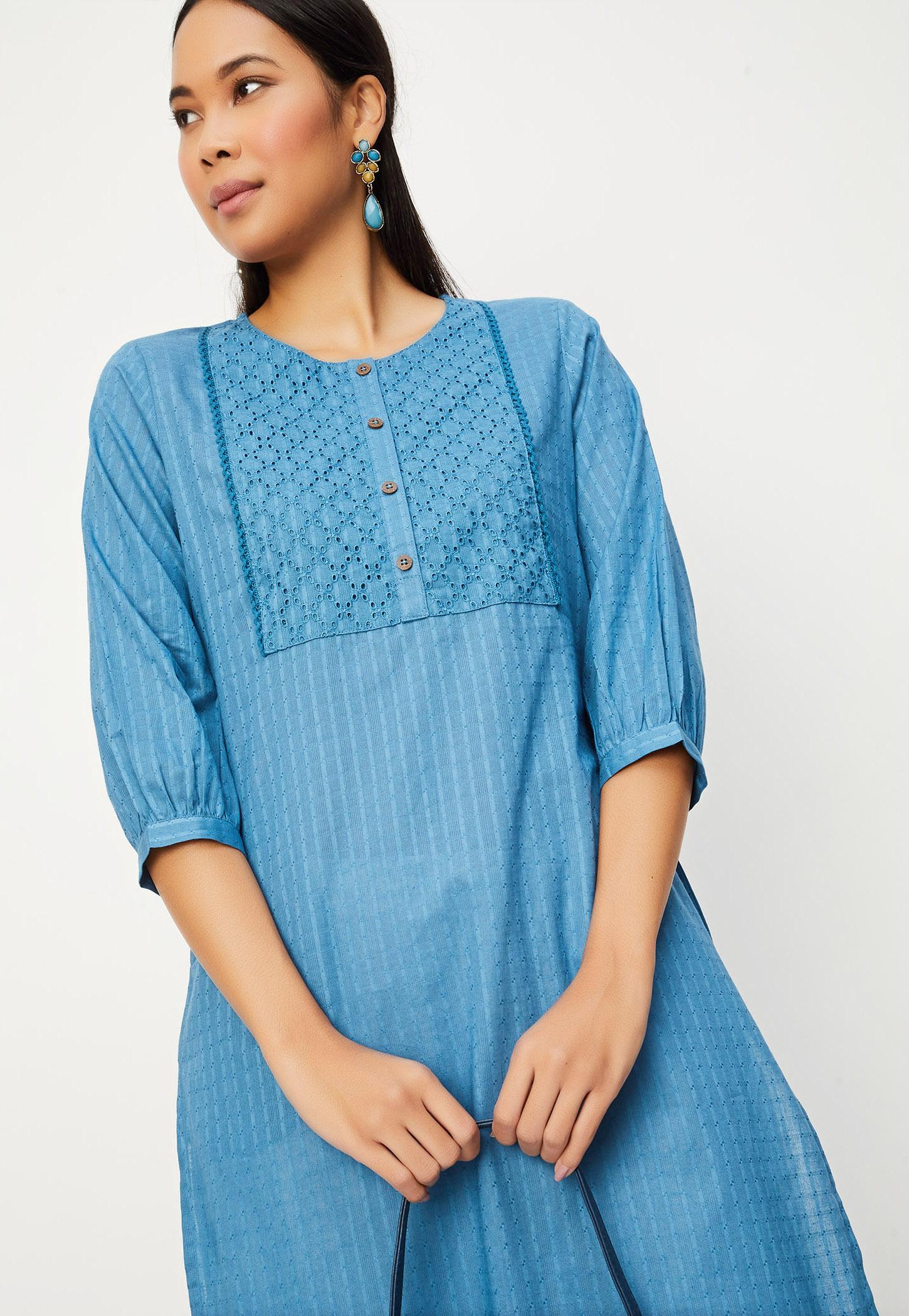 Women Schiffli Straight Kurta-picture-38